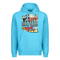 Ocean Blue movie night Premium Hoodie - Artiststas