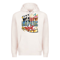 Pale Pink movie night Premium Hoodie - Artiststas