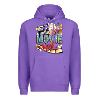Purple movie night Premium Hoodie - Artiststas