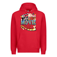Red movie night Premium Hoodie - Artiststas