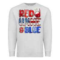 Dove Grey red wine and blue Premium Sweatshirt - MaliasSmallBusiness