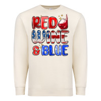 Sandshell red wine and blue Premium Sweatshirt - MaliasSmallBusiness