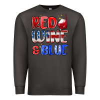 Smoke red wine and blue Premium Sweatshirt - MaliasSmallBusiness