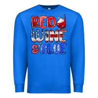 True Royal red wine and blue Premium Sweatshirt - MaliasSmallBusiness