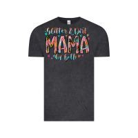 Vintage Black glitter and dirt mama of both Vintage Tee - RacoonDesign
