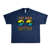 Navy hot mom summer Urban Heavy Tee - CowhideDigitalArt