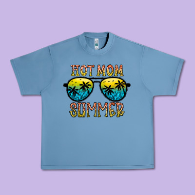 Hot Mom Summer Urban Heavy Tee Designed By Cowhidedigitalart