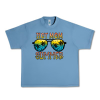 Pebble Blue hot mom summer Urban Heavy Tee - CowhideDigitalArt