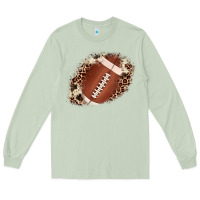 Matcha football cowhide leopard patch Long Sleeve Tee - JahusDesignShop