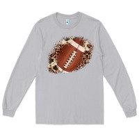 Moon Dust football cowhide leopard patch Long Sleeve Tee - JahusDesignShop
