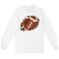 White football cowhide leopard patch Long Sleeve Tee - JahusDesignShop