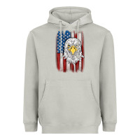 Moon Dust American flag eagle Heavyweight Hoodie - MaliasSmallBusiness