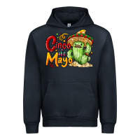 Navy Cinco de mayo with cactus Urban Hoodie - NancyCooperArtShop