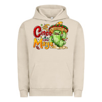 Pigment French Oak Cinco de mayo with cactus Urban Hoodie - NancyCooperArtShop