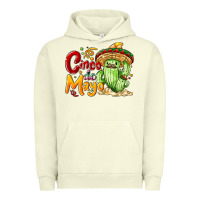 Pigment Pistachio Cinco de mayo with cactus Urban Hoodie - NancyCooperArtShop