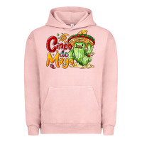 Pigment Salmon Cinco de mayo with cactus Urban Hoodie - NancyCooperArtShop
