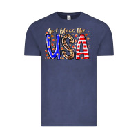 Vintage Denim god bless the usa Vintage Tee - RacoonDesign