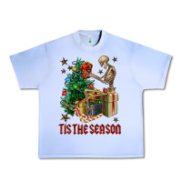 Grape Ice Skeleton tis the season Urban Heavy Tee - FaDigitalArtStudio