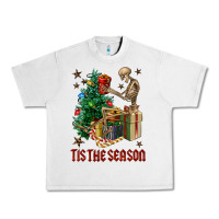 Lunar Rock Skeleton tis the season Urban Heavy Tee - FaDigitalArtStudio