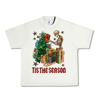 Pistachio Skeleton tis the season Urban Heavy Tee - FaDigitalArtStudio