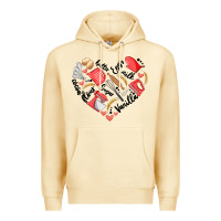 Pina Colada bake tools heart Premium Hoodie - Artiststas