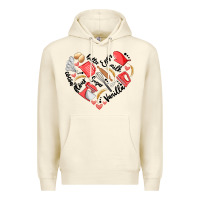 Sandshell bake tools heart Premium Hoodie - Artiststas