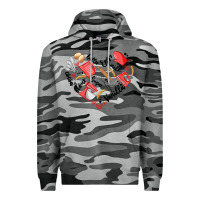 Slate Camo bake tools heart Premium Hoodie - Artiststas