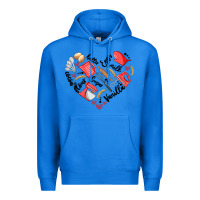 True Royal bake tools heart Premium Hoodie - Artiststas