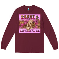 Burgundy daddy and daughter best friends for life Long Sleeve Tee - Artiststas