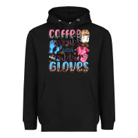 Black coffee scrubs and rubber gloves Heavyweight Hoodie - NancyCooperArtShop