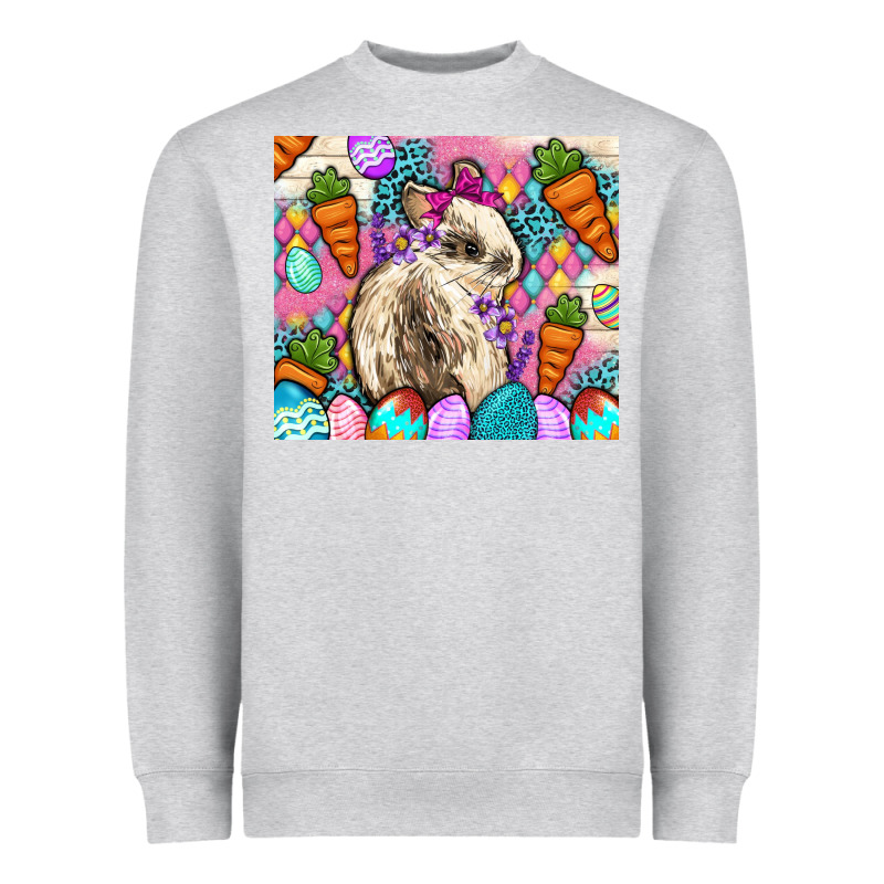 Easter Bunny Tumbler Easter Day Heavyweight Sweatshirt by Neo Western | Teevron