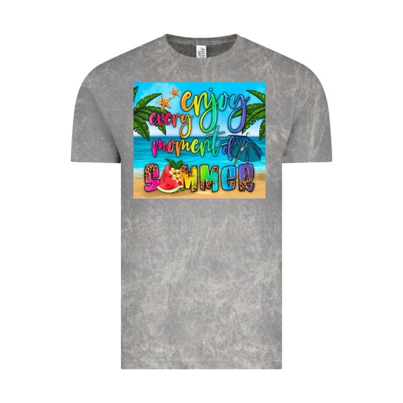 Enjoy Every Moment Of Summer Vintage Tee by HRA Design Shop | Teevron