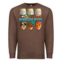 Chestnut teach love inspire Premium Sweatshirt - NancyCooperArtShop