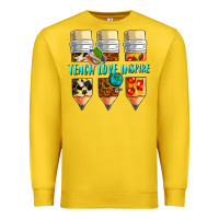 Lemon teach love inspire Premium Sweatshirt - NancyCooperArtShop