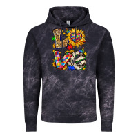 Cloud Black autism love Vintage Hoodie - Zillion Design Studio