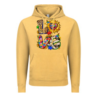 Vintage Mustard autism love Vintage Hoodie - Zillion Design Studio