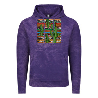 Cloud Purple cactus gemstone coaster Vintage Hoodie - JahusDesignShop