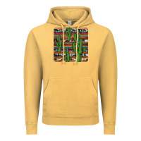 Vintage Mustard cactus gemstone coaster Vintage Hoodie - JahusDesignShop