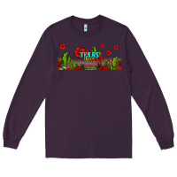 Plum texas chica Long Sleeve Tee - Jasminsmagicworld