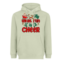 Matcha oh what fun it is to cheer Heavyweight Hoodie - MaliasSmallBusiness