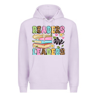 Lilac readers are leaders Premium Hoodie - Artiststas