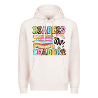 Pale Pink readers are leaders Premium Hoodie - Artiststas