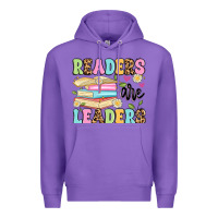 Purple readers are leaders Premium Hoodie - Artiststas