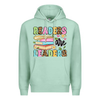 Seafoam readers are leaders Premium Hoodie - Artiststas