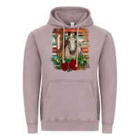 Vintage Zinc horses with roses Vintage Hoodie - RanaPortraitStore