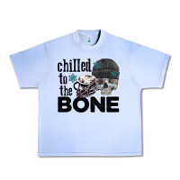Grape Ice Chilled to the bone skull winter Urban Heavy Tee - FaDigitalArtStudio
