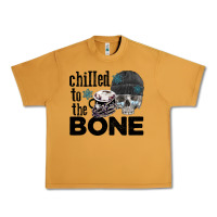 Peanut Butter Chilled to the bone skull winter Urban Heavy Tee - FaDigitalArtStudio