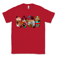Red dogs coffee cups Classic Tee - AdoDesignShop