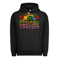 Pigment Black Nacho average Teacher Urban Hoodie - NancyCooperArtShop