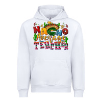 White Nacho average Teacher Urban Hoodie - NancyCooperArtShop